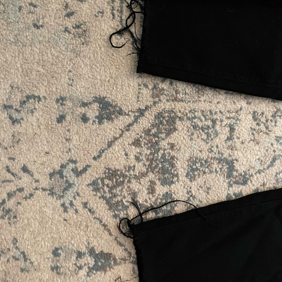 PAIGE Verdugo Ankle in Black Overdye w Knee Slash Size: 24 - Picture 8 of 8